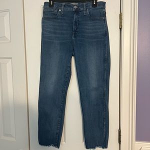 Madewell Stovepipe Jeans 29